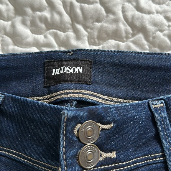 Hudson dark blue skinny jeans - Picture 3 of 6